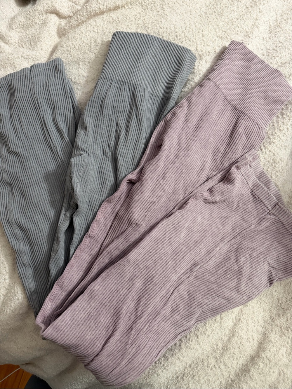Forever 21 ribbed fitted flair leggings bundle of two small